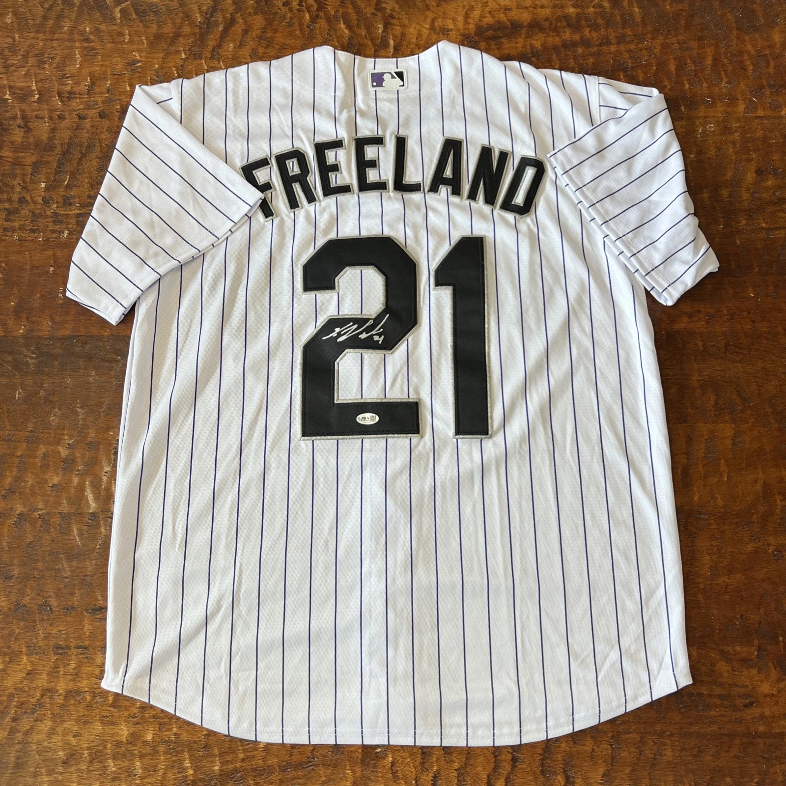 Kyle Freeland Signed Colorado Rockies Jersey JSA Coa Autographed