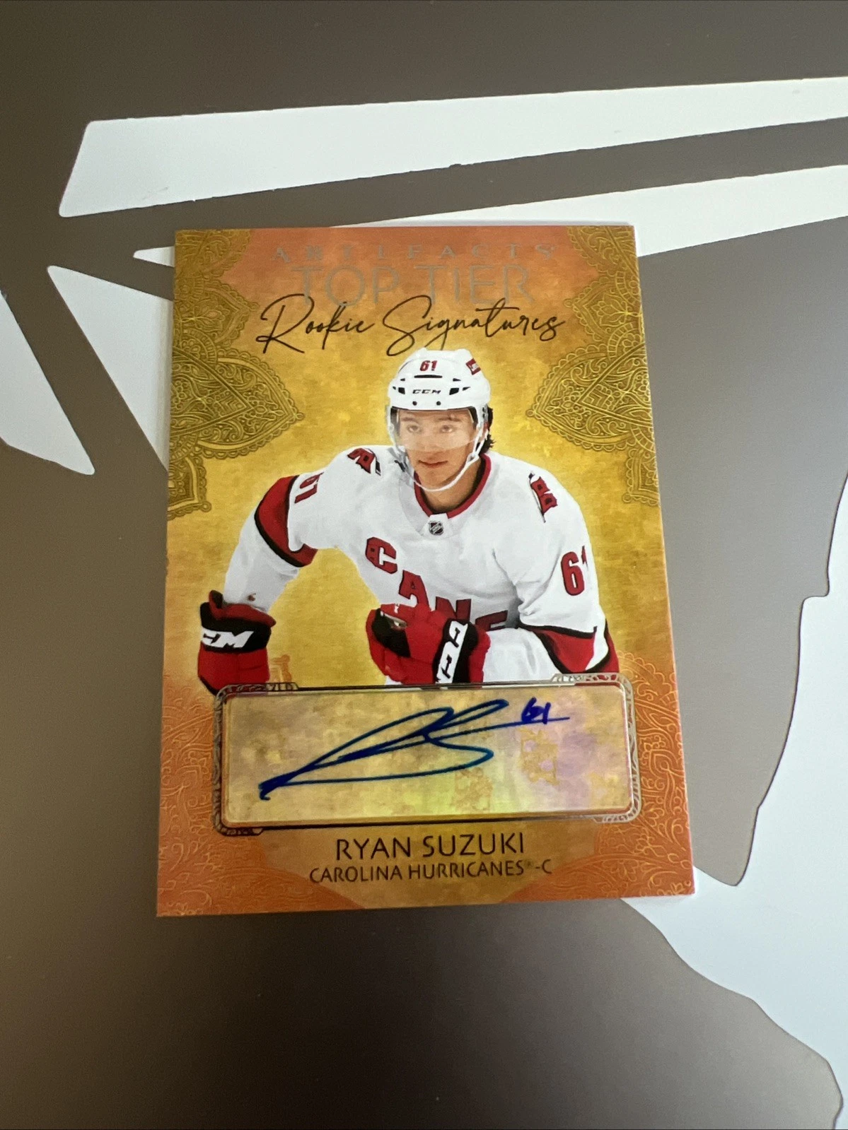 2025-26 Upper Deck Artifacts Ryan Suzuki Top Tier Rookies TTR-RS Autograph