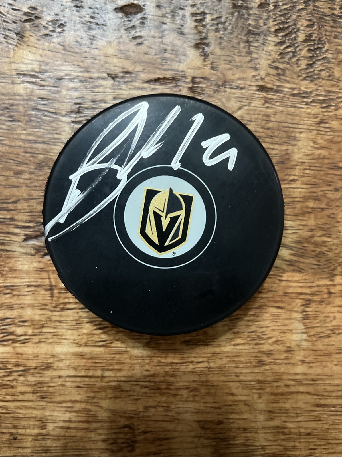 Brett Howden Signed Vegas Golden Knights Puck JSA Coa Autographed