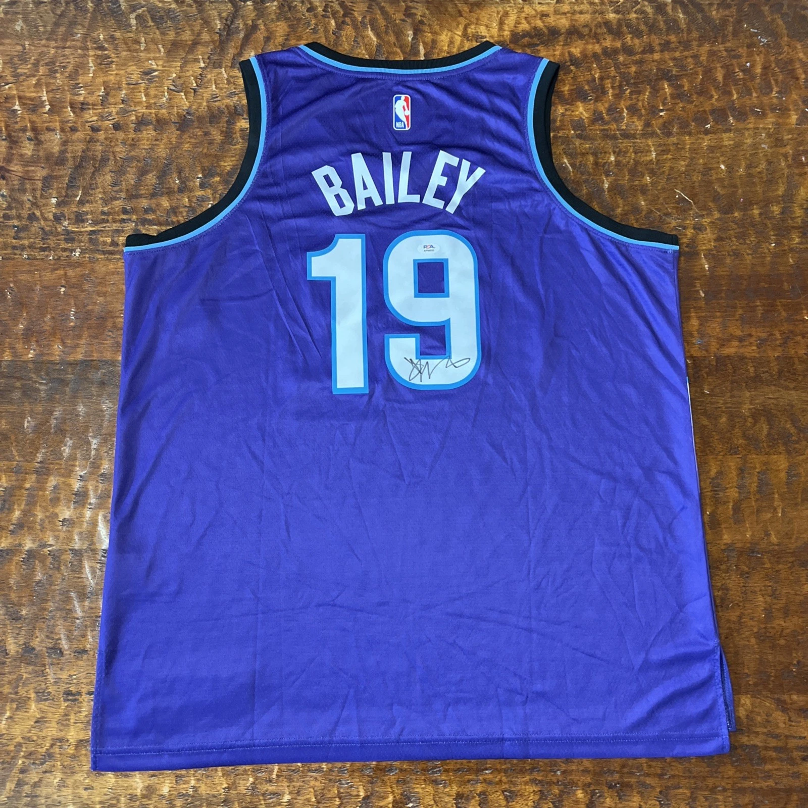 Ace Bailey Signed Utah Jazz Jersey PSA DNA  Autographed