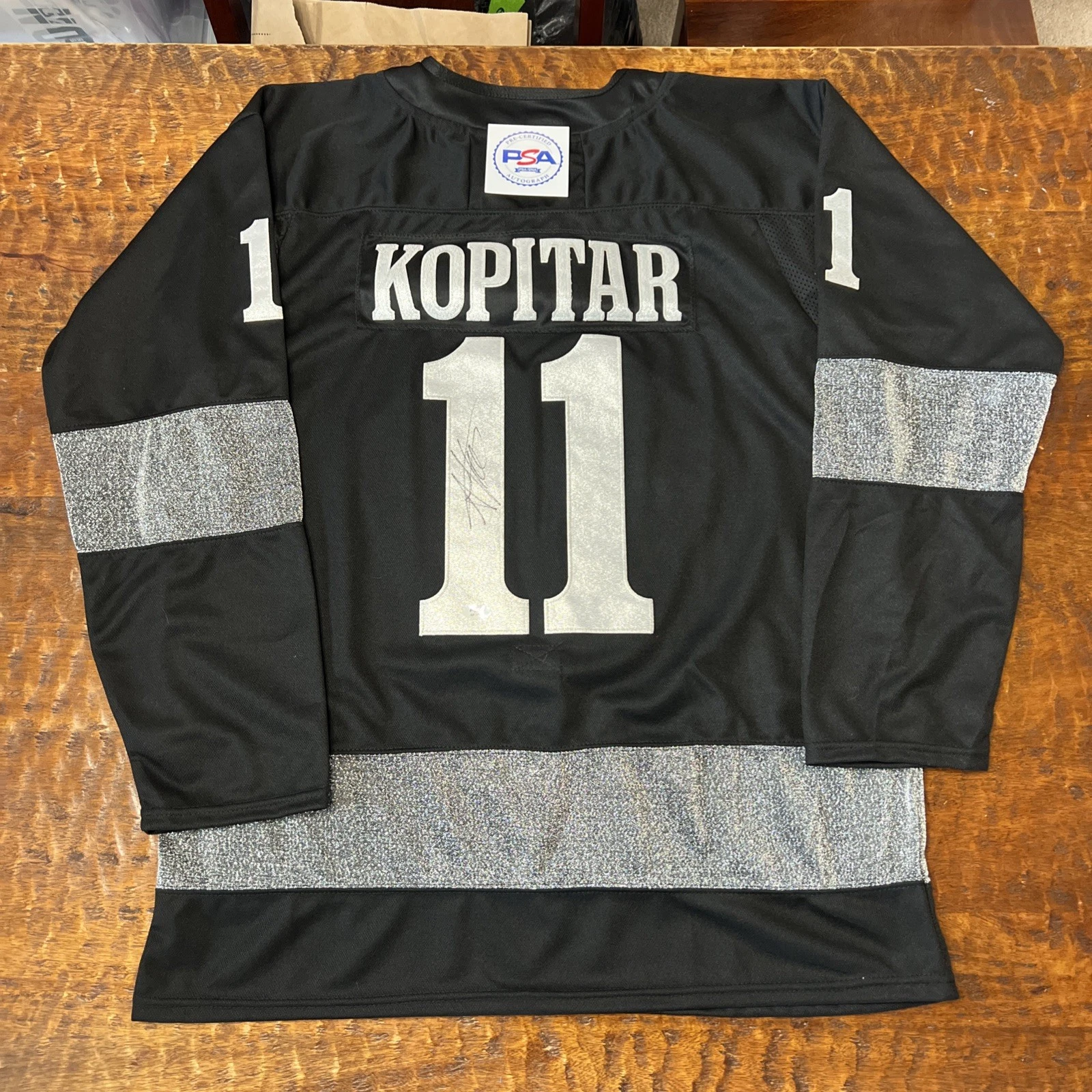 Anze Kopitar Signed Los Angeles Kings Jersey PSA DNA Autographed