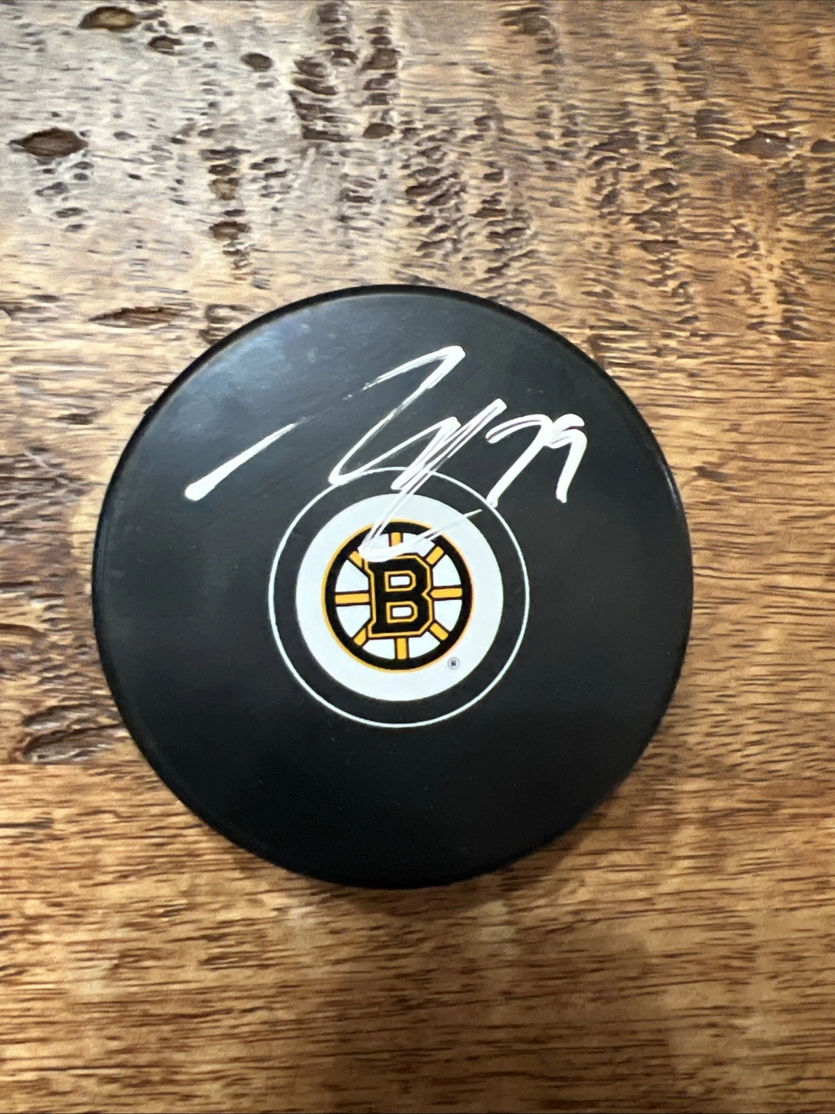 Michael Callahan Signed Boston Bruins Puck PSA DNA Autographed