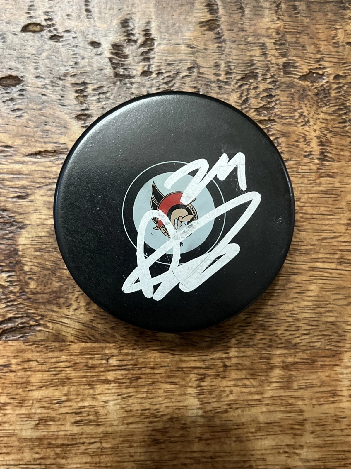 Dylan Cozens Signed Ottawa Senators Puck PSA DNA Autographed