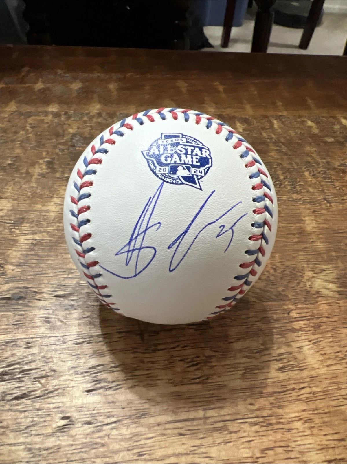 Anthony Santander Signed 2024 All Star Baseball JSA Coa Blue Jays Autographed