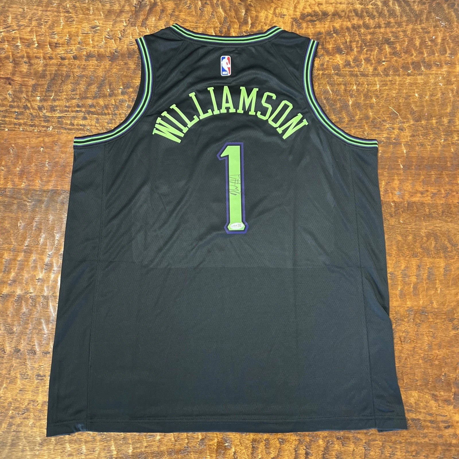 Zion Williamson Signed New Orleans Pelicans Jersey JSA Coa Autographed