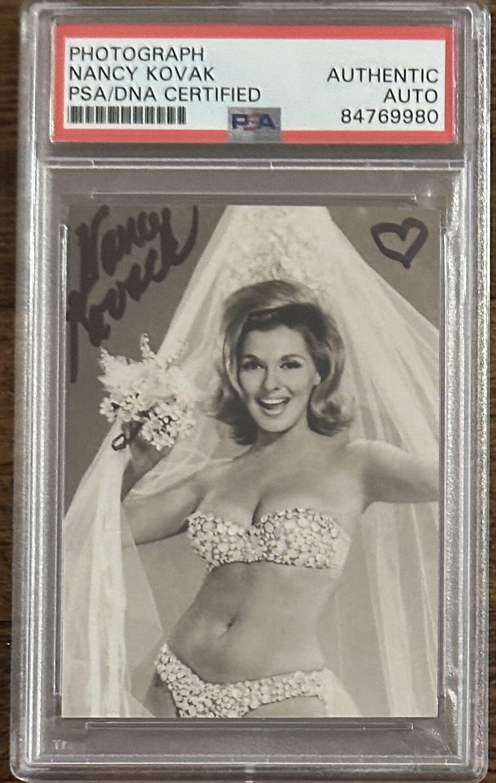 SUPERMODEL NANCY KOVAK SIGNED PHOTOGRAPH AUTOGRAPH PSA DNA CERTIFIED PICTURE