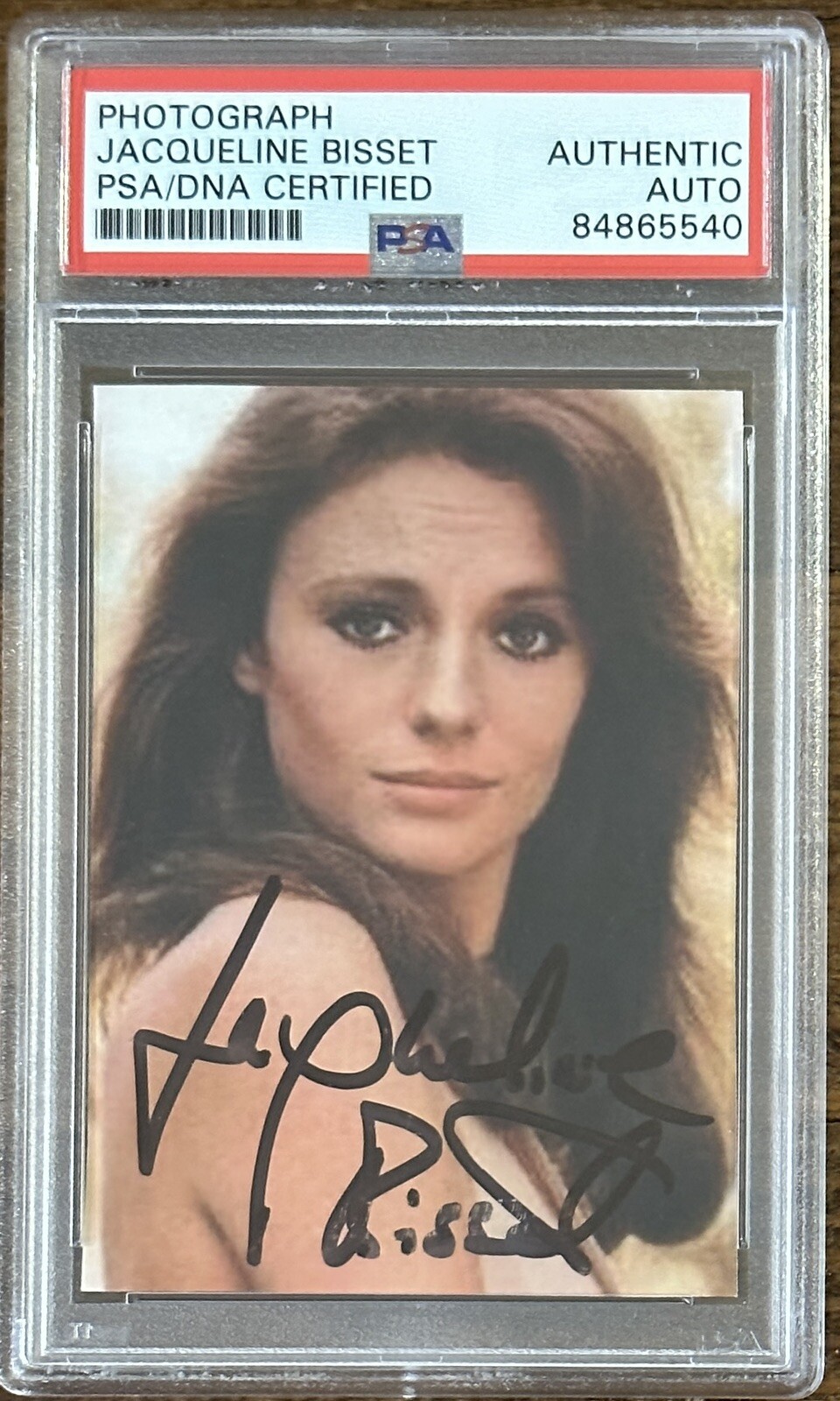 JACQUELINE BISSET SIGNED PHOTOGRAPH AUTOGRAPH PSA DNA COA SEXY MODEL PICTURE