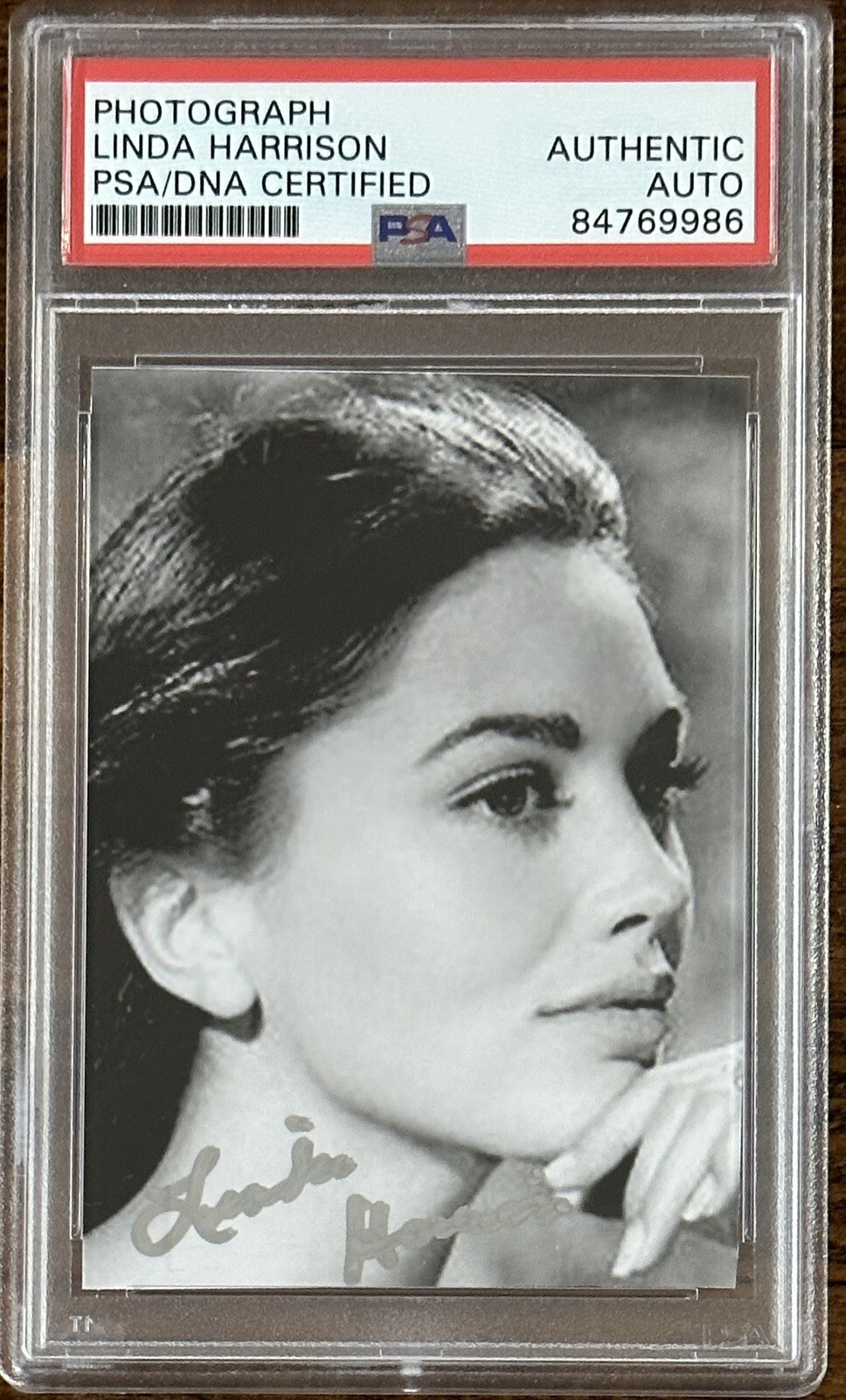 LINDA HARRISON PLANET OF THE APES NOVA AUTOGRAPH PSA DNA COA SIGNED PHOTOGRAPH
