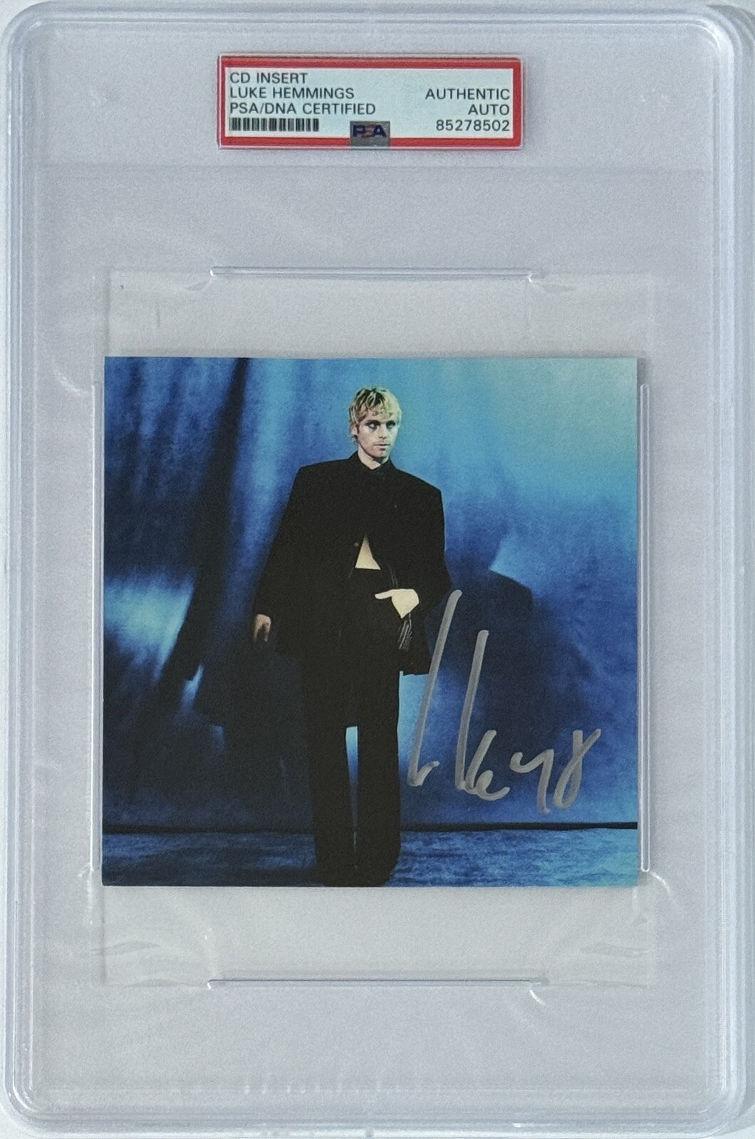 SIGNED Luke Hemmings BOY CD Cover Photograph PSA DNA COA One Direction Band