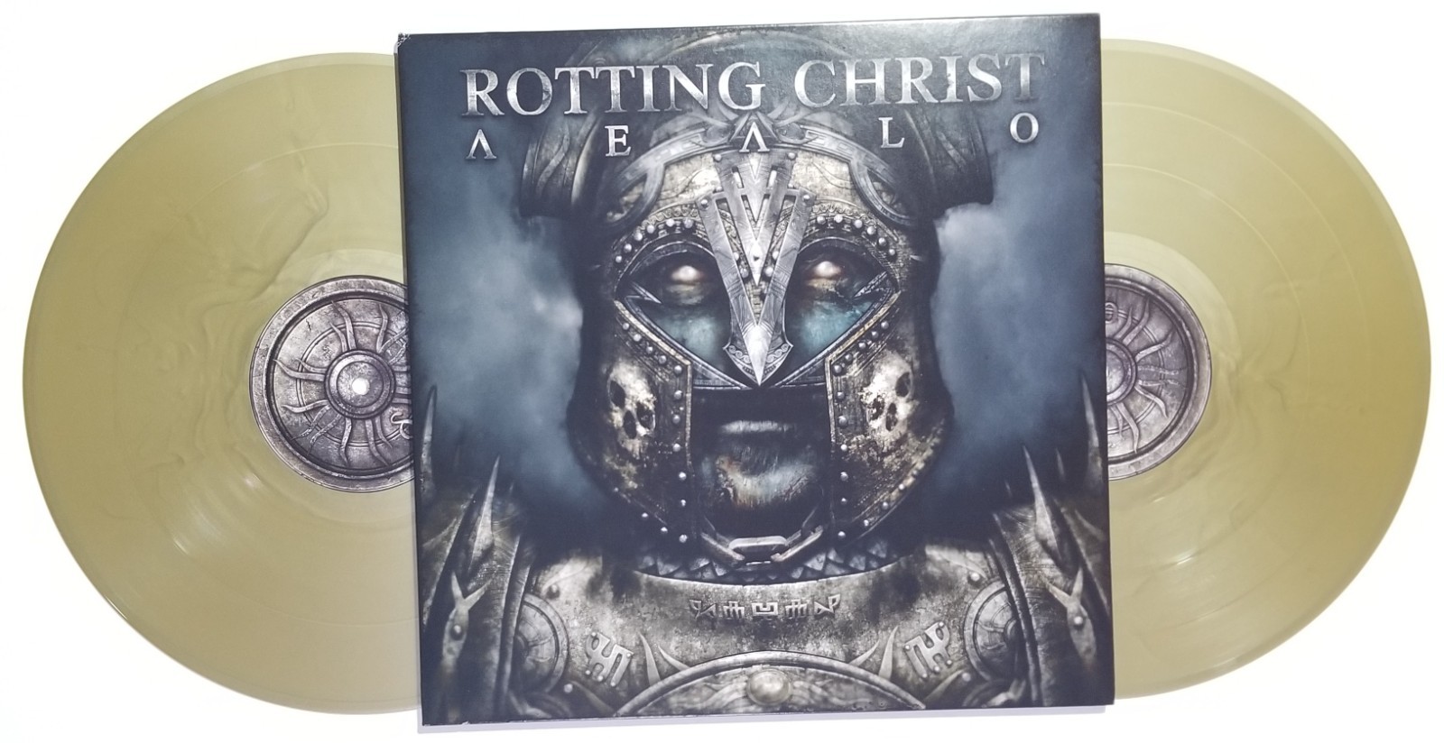 Rotting Christ Aealo Limited 250 Copy Edition Double Gold Vinyl Record LP SOM214