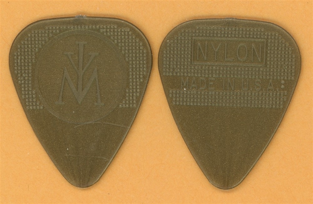 Madonna Gold Mold Injected Vintage Guitar Pick - 2001 Drowned Tour - 2 DOT