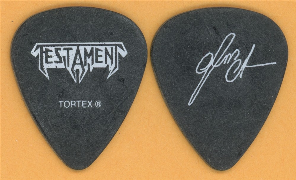 Testament Glen Dover Vintage Guitar Pick - 2009 Formation of Damnation Tour