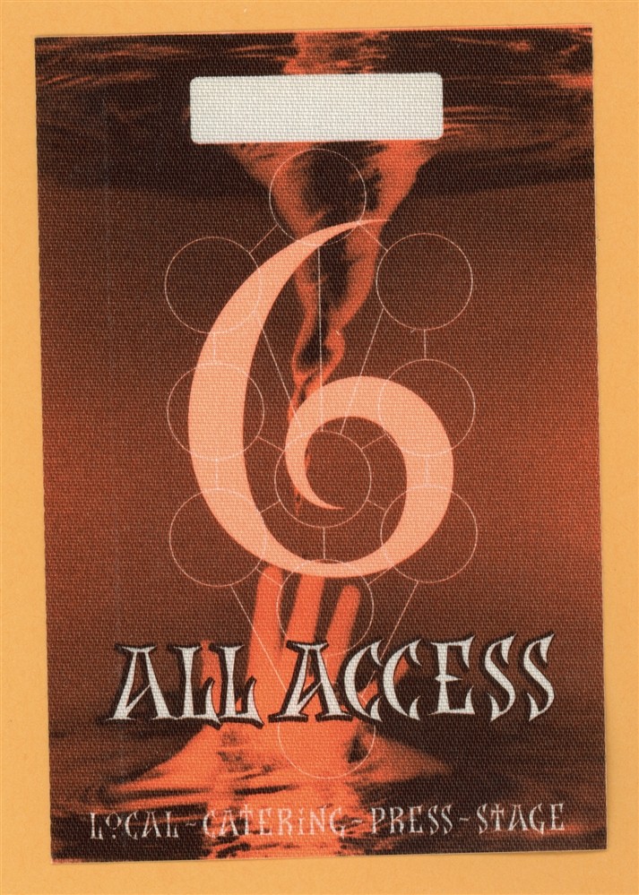 Madonna 2001 Drowned Concert Tour ALL ACCESS Backstage Pass