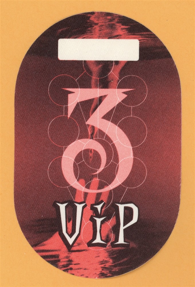 Madonna 2001 Drowned Concert Tour VIP Backstage Pass