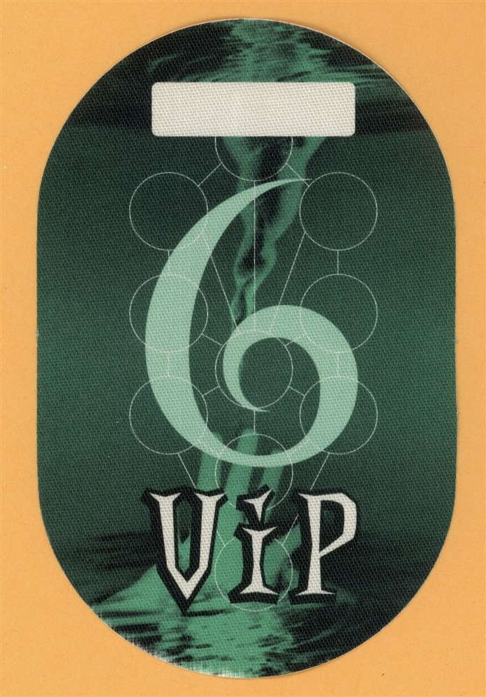 Madonna 2001 Drowned Concert Tour VIP Backstage Pass