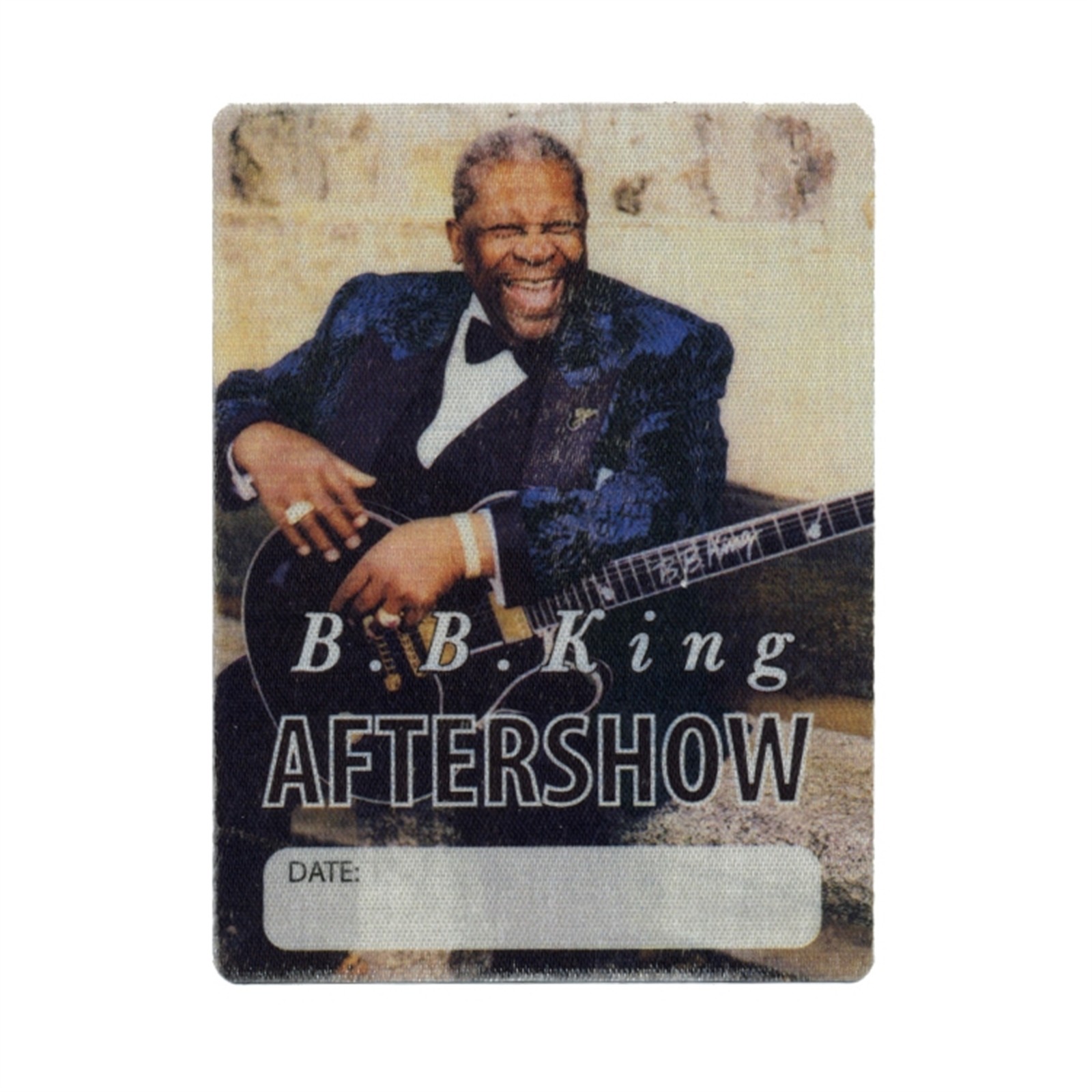 BB King 1999 Let the Good Times Roll Concert Tour Backstage Pass