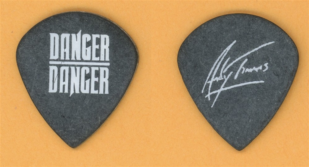 Danger Danger Andy Timmons Vintage Guitar Pick - 1991 Screw It! Tour
