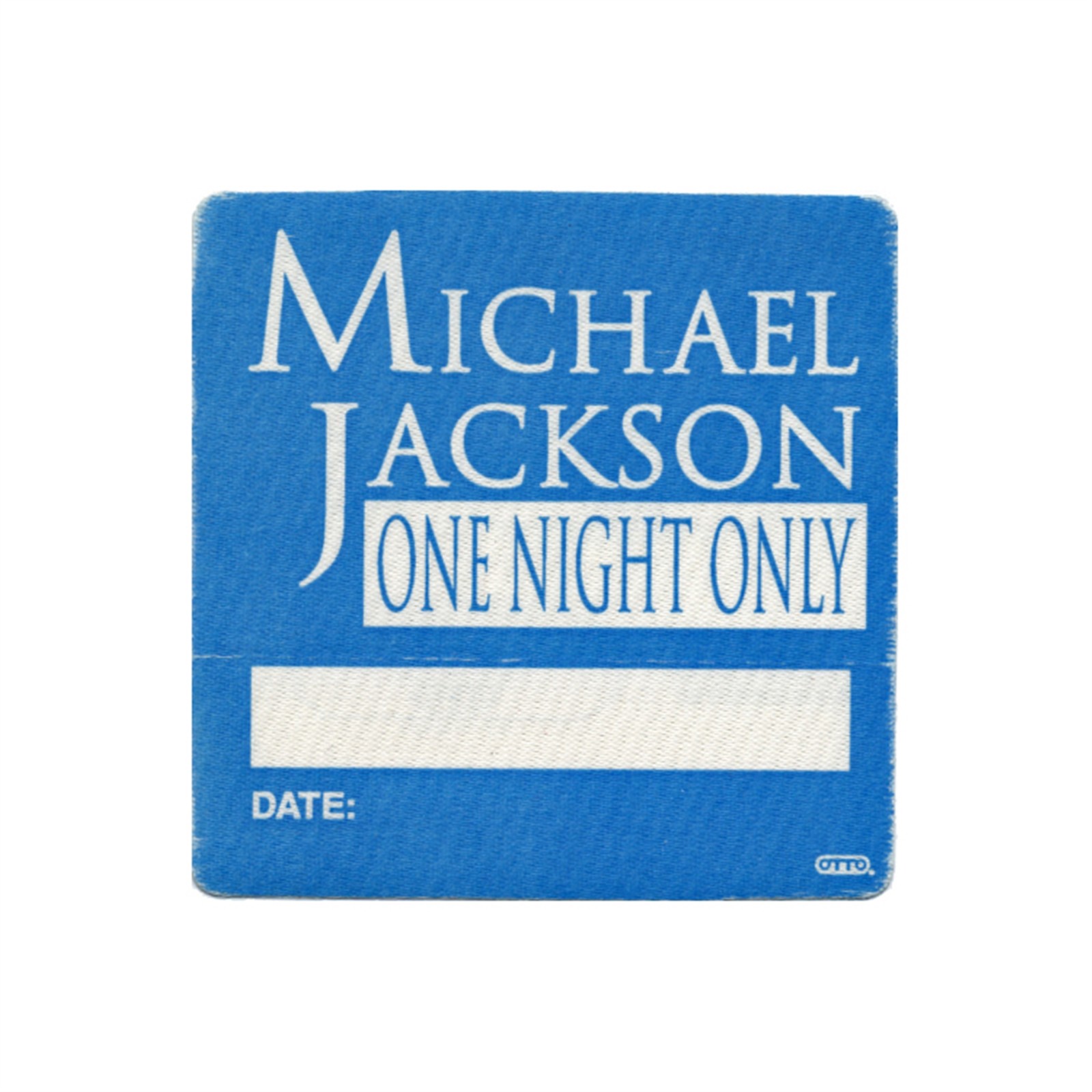 Michael Jackson 1995 HBO One Night Only Concert Tour Backstage Pass