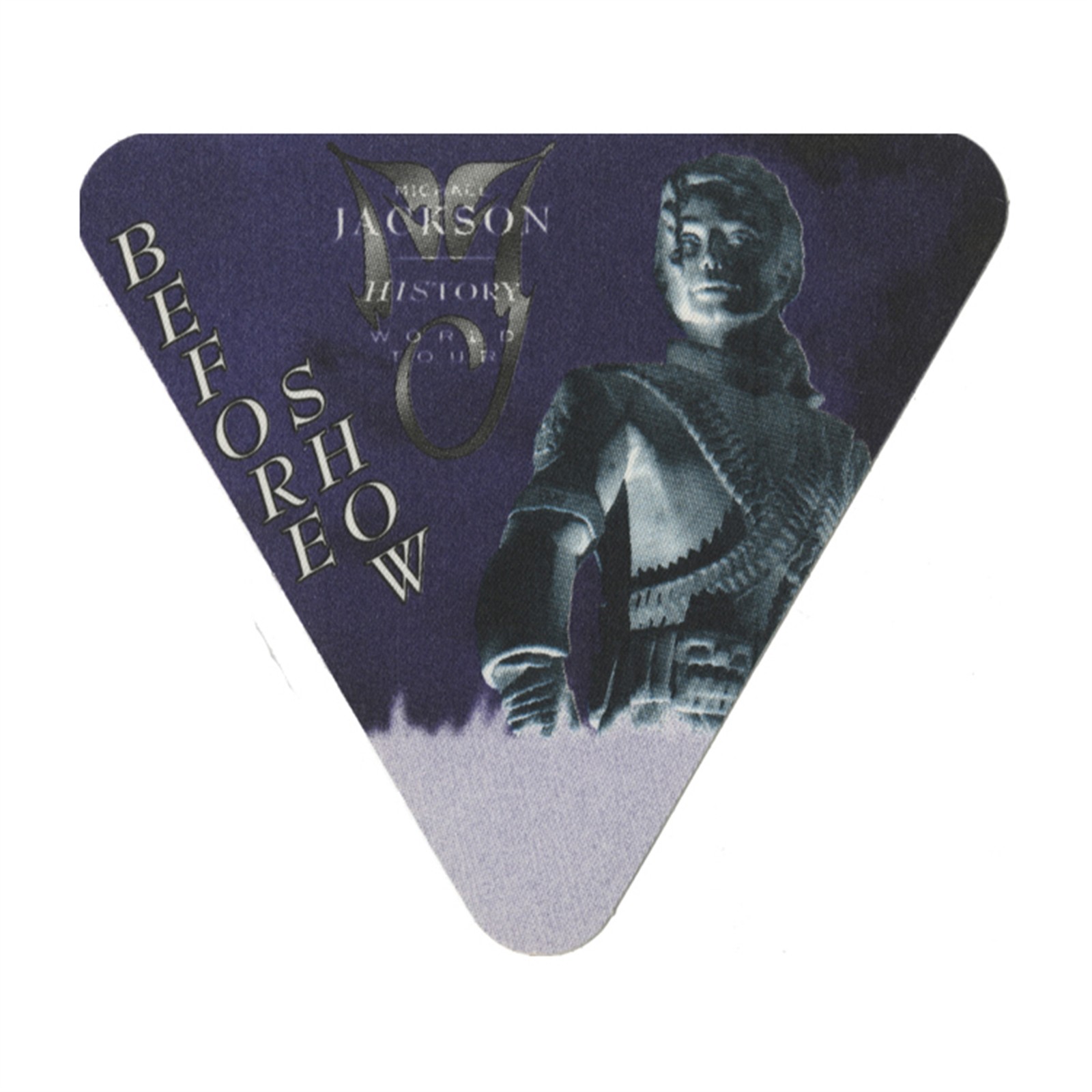 Michael Jackson 1996 History Concert Tour Before Show Backstage Pass