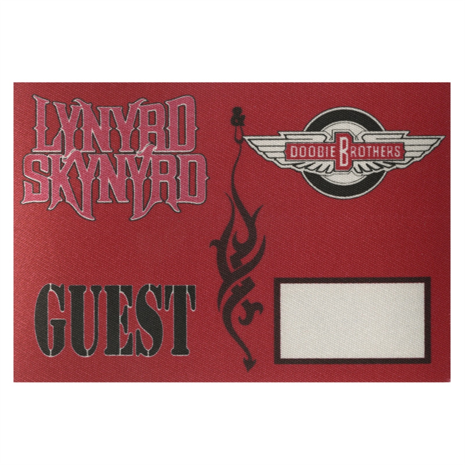 Lynyrd Skynyrd 1996 Outta the Hole Concert Tour Guest Backstage Pass