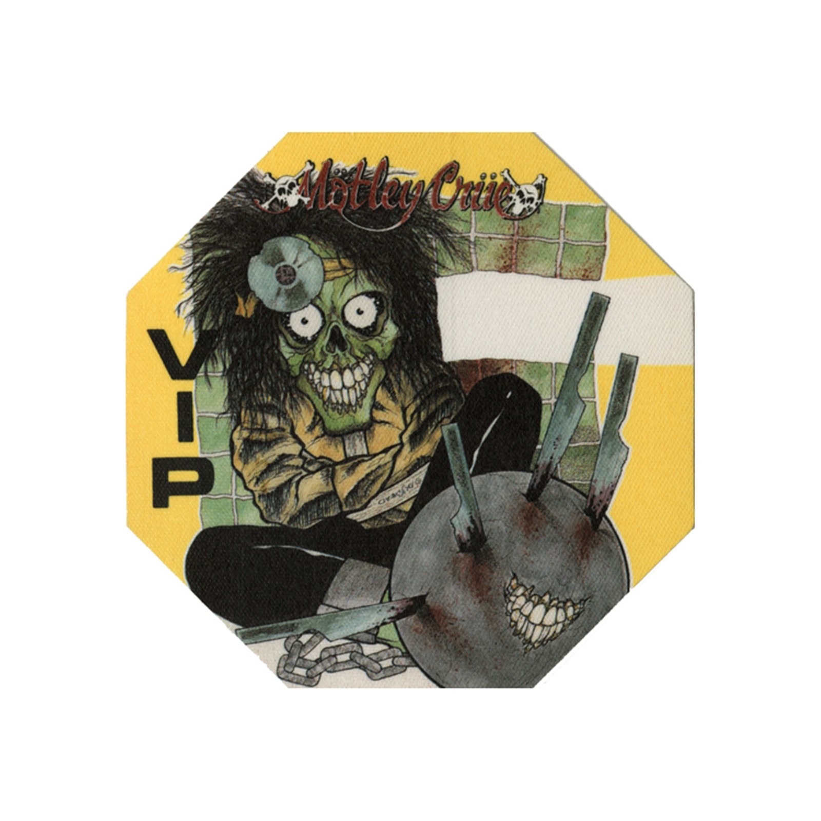 Motley Crue 1989 Dr. Feelgood Concert Tour VIP Backstage Pass