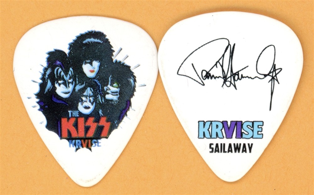 KISS Paul Stanley SAILAWAY Vintage Guitar Pick - 2016 KRUISE VI Tour