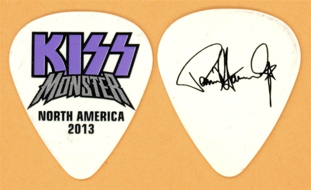 KISS Paul Stanley Vintage Guitar Pick - 2013 Monster North America Tour
