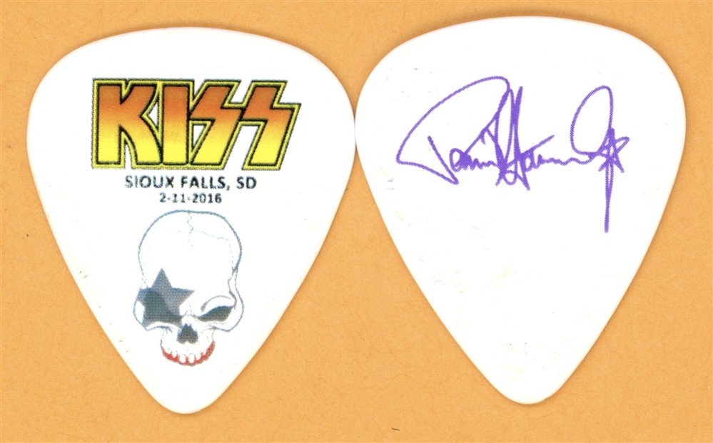 KISS Paul Stanley Vintage Guitar Pick - 2016 Badlands Acoustic Tour