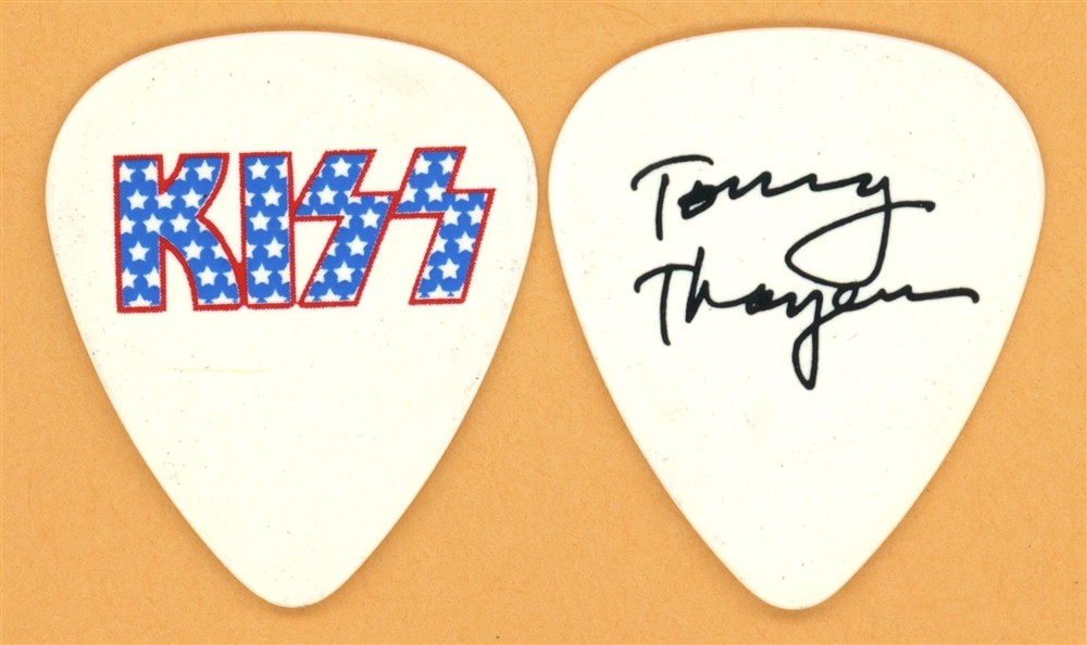 KISS Tommy Thayer Vintage Guitar Pick - 2008 Sturgis Tour