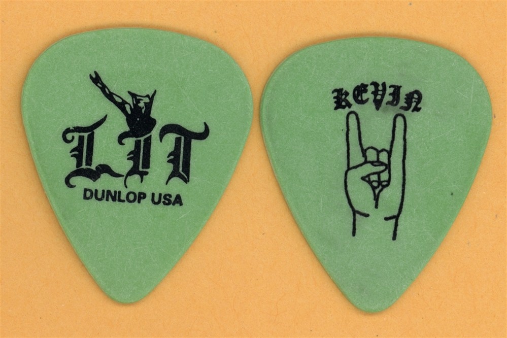 Lit Kevin Blades Vintage Guitar Pick - 2002 Atomic Tour
