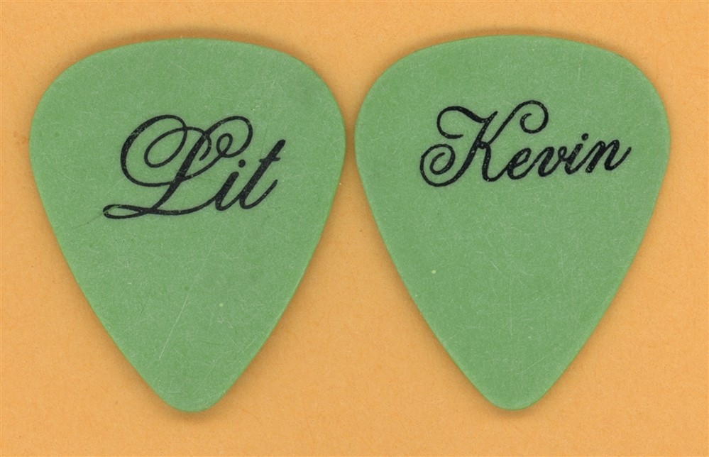 Lit Kevin Blades Vintage Guitar Pick - 2002 Tour