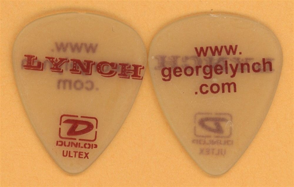 Lynch Mob George Lynch Vintage Guitar Pick - 2004 Tour