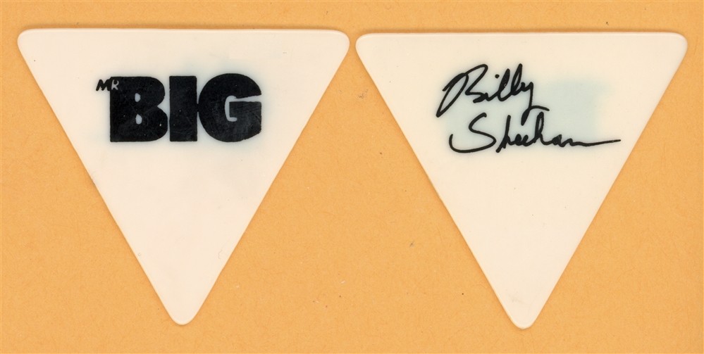 Mr. Big Billy Sheehan Vintage Guitar Pick - 1996 Hey Man Tour