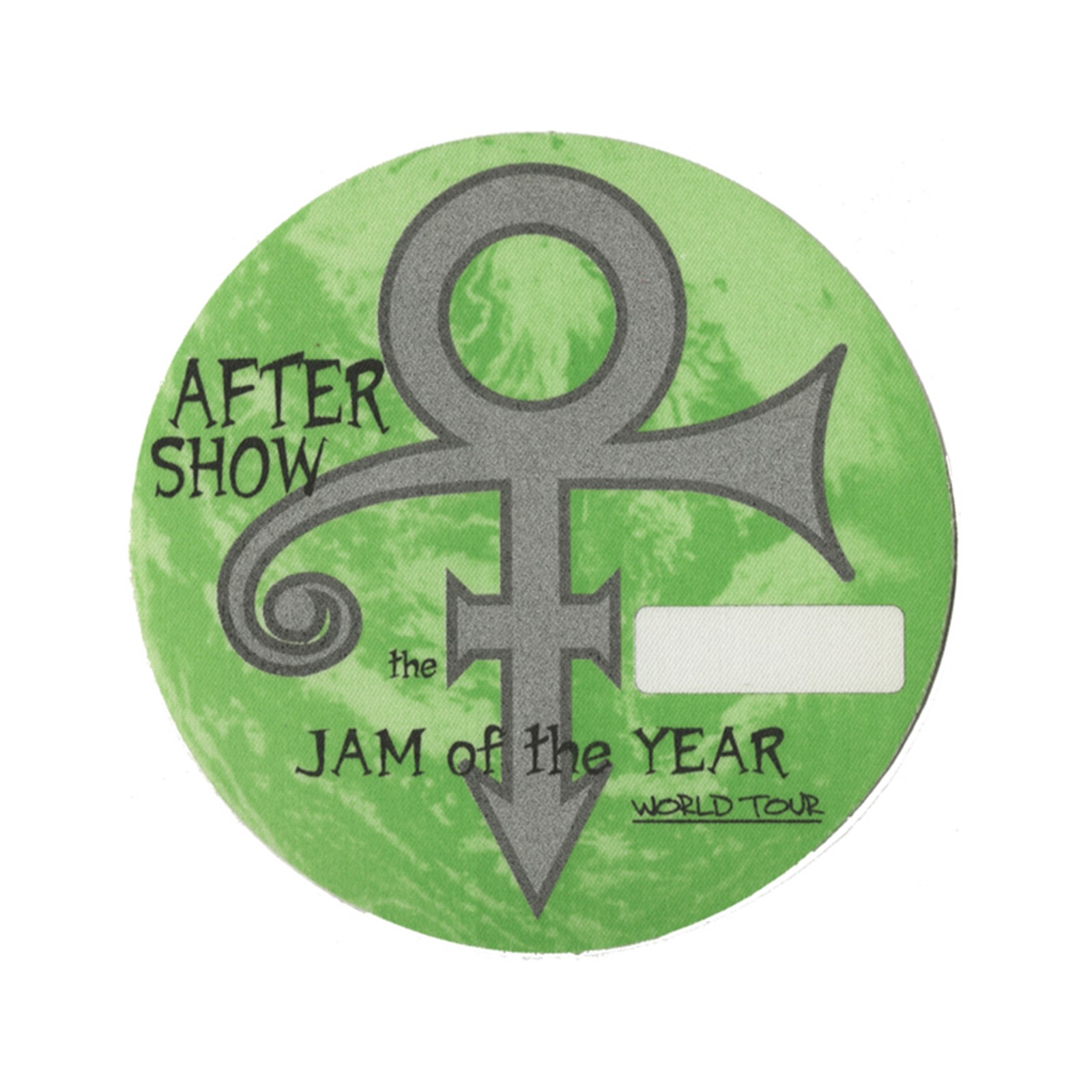 Prince 1997 Jam of the Year Concert Tour Aftershow Backstage Pass