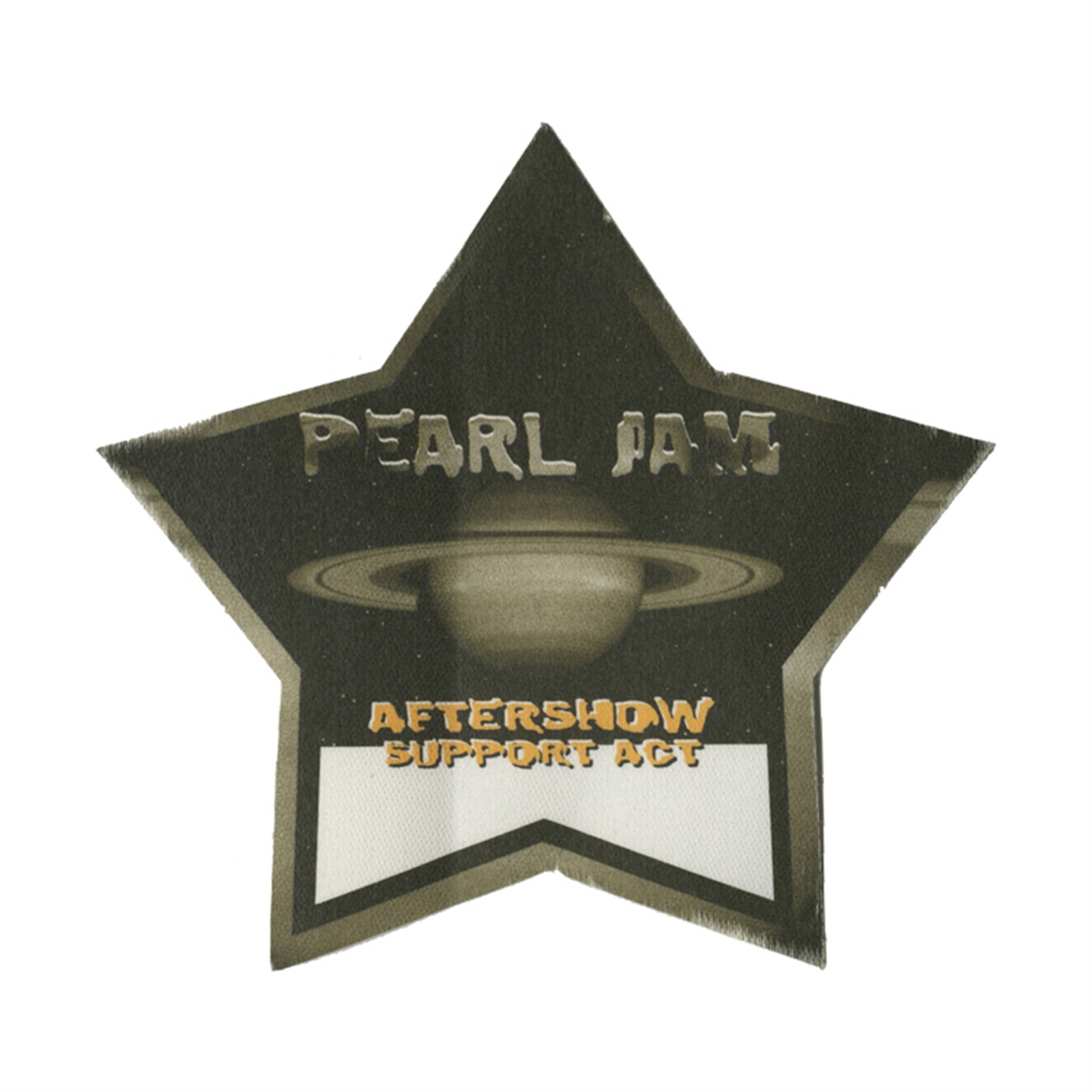 Pearl Jam 2000 Binaural Concert Tour Support Aftershow Backstage Pass