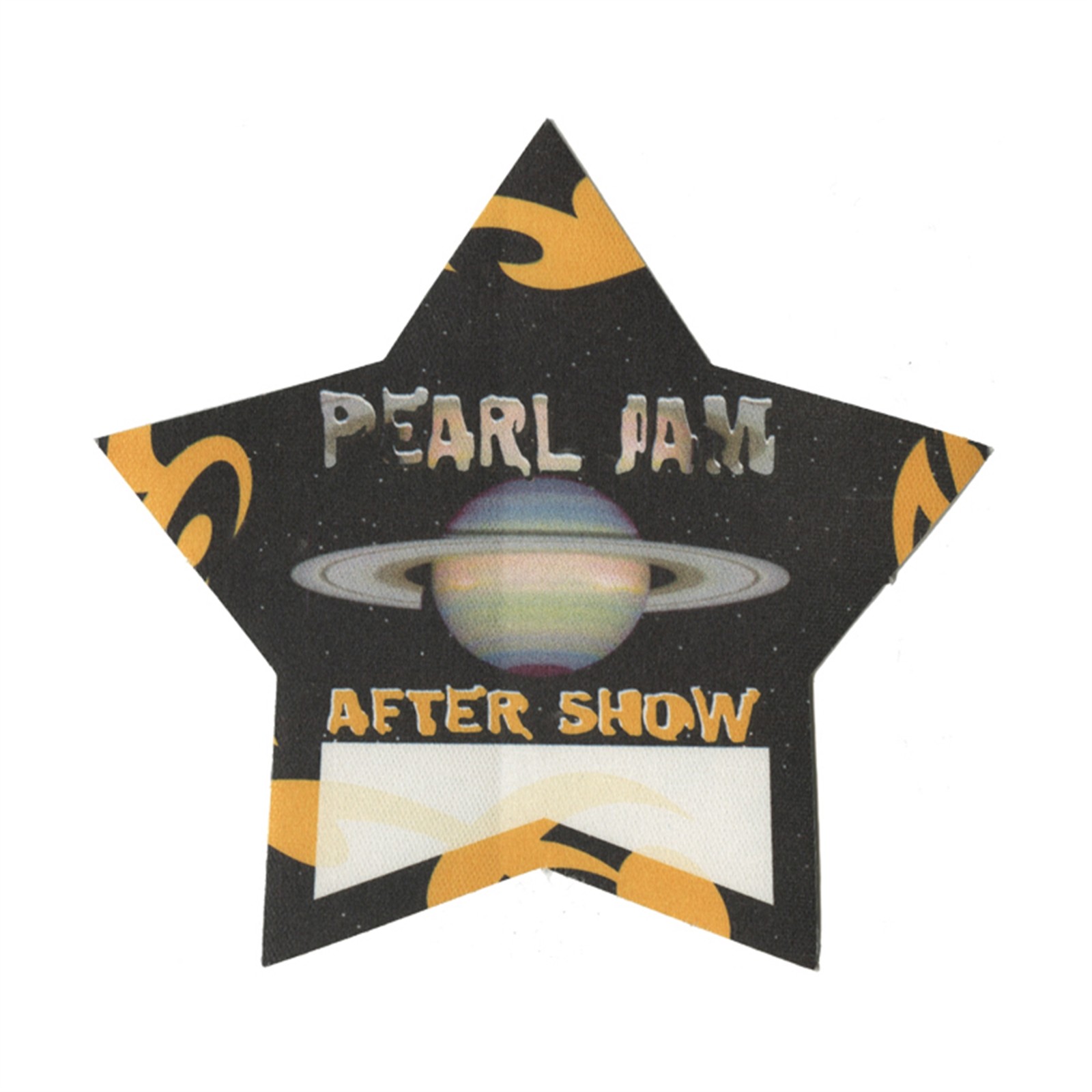 Pearl Jam 2000 Binaural Concert Tour Aftershow Backstage Pass