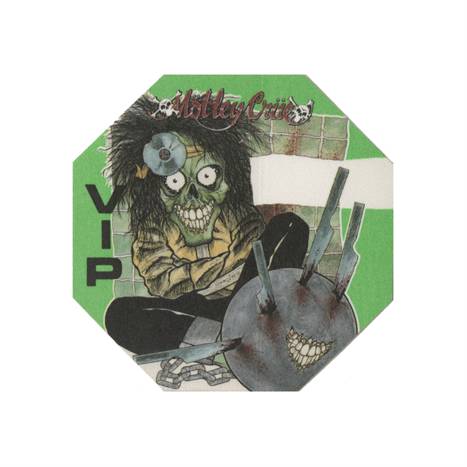 Motley Crue 1989 Dr. Feelgood Concert Tour VIP Backstage Pass