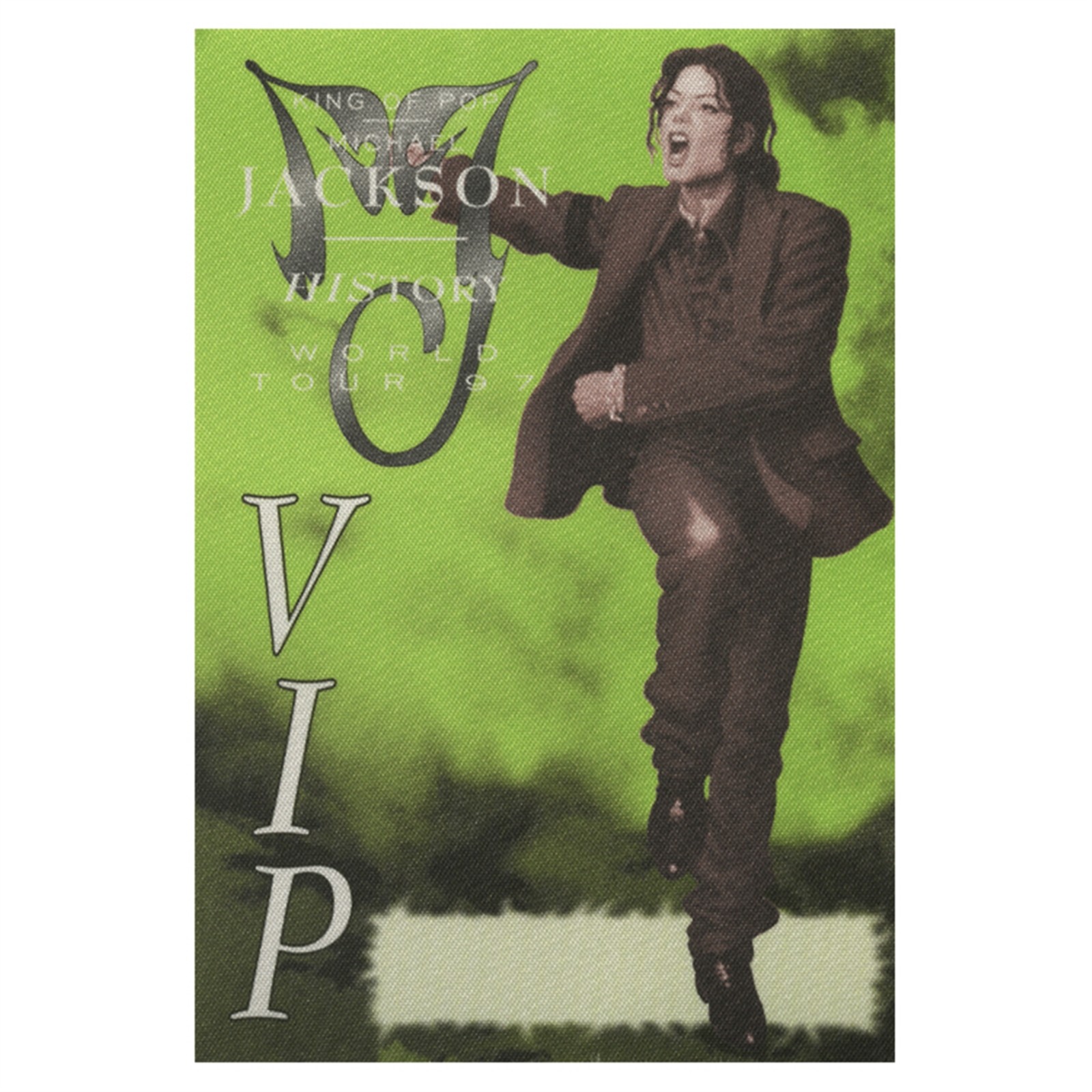 Michael Jackson 1997 History Concert Tour VIP Backstage Pass