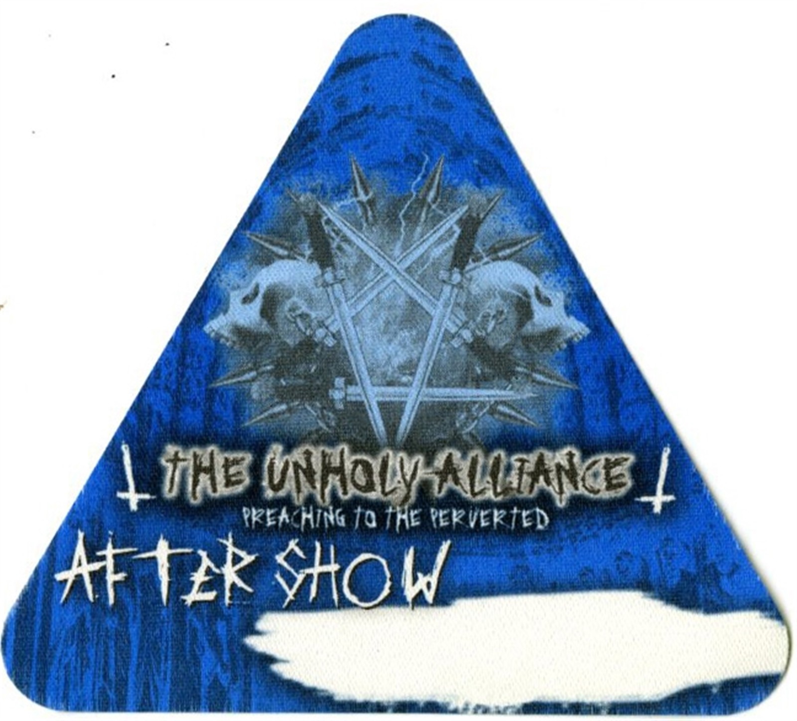 Slayer 2006 Christ Illusion Concert Tour After Show Backstage Pass