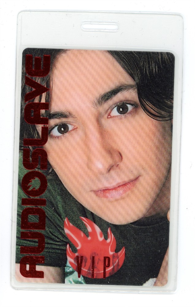 Audioslave VIP Backstage Laminated Pass