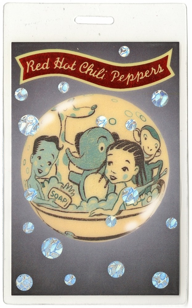 Red Hot Chili Peppers 1995 Laminate Backstage Pass One Hot Minute Tour