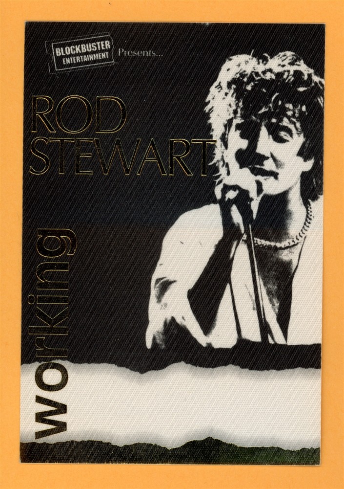 Rod Stewart 1994 A Night to Remember Concert Tour Working Backstage Pass