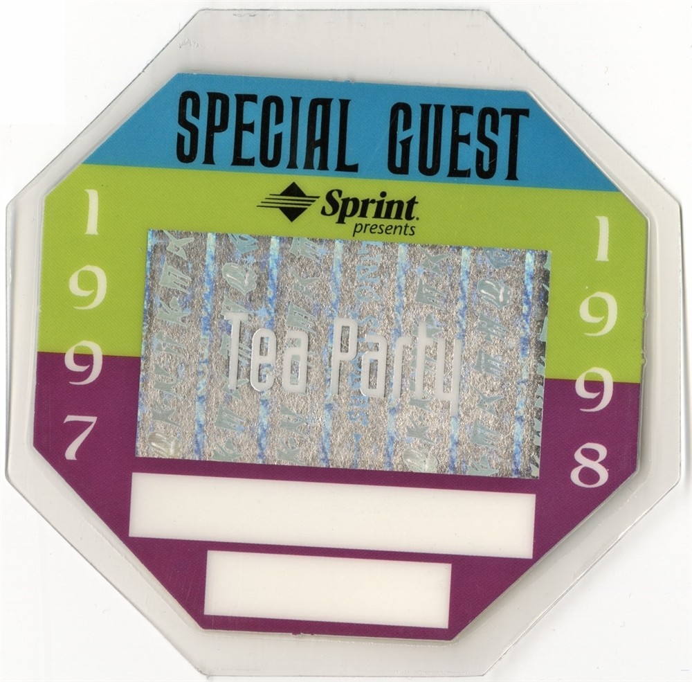 Rolling Stones 1997 Laminated Backstage Pass Bridges to Babylon Tour