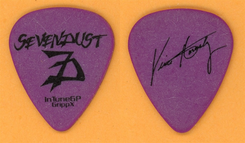 Sevendust Vince Hornsby Vintage Guitar Pick - 2005 US Tour