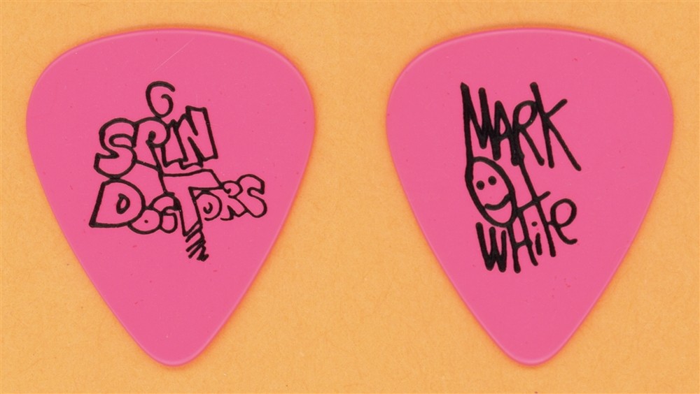 Spin Doctors Mark White Vintage Tour Guitar Pick