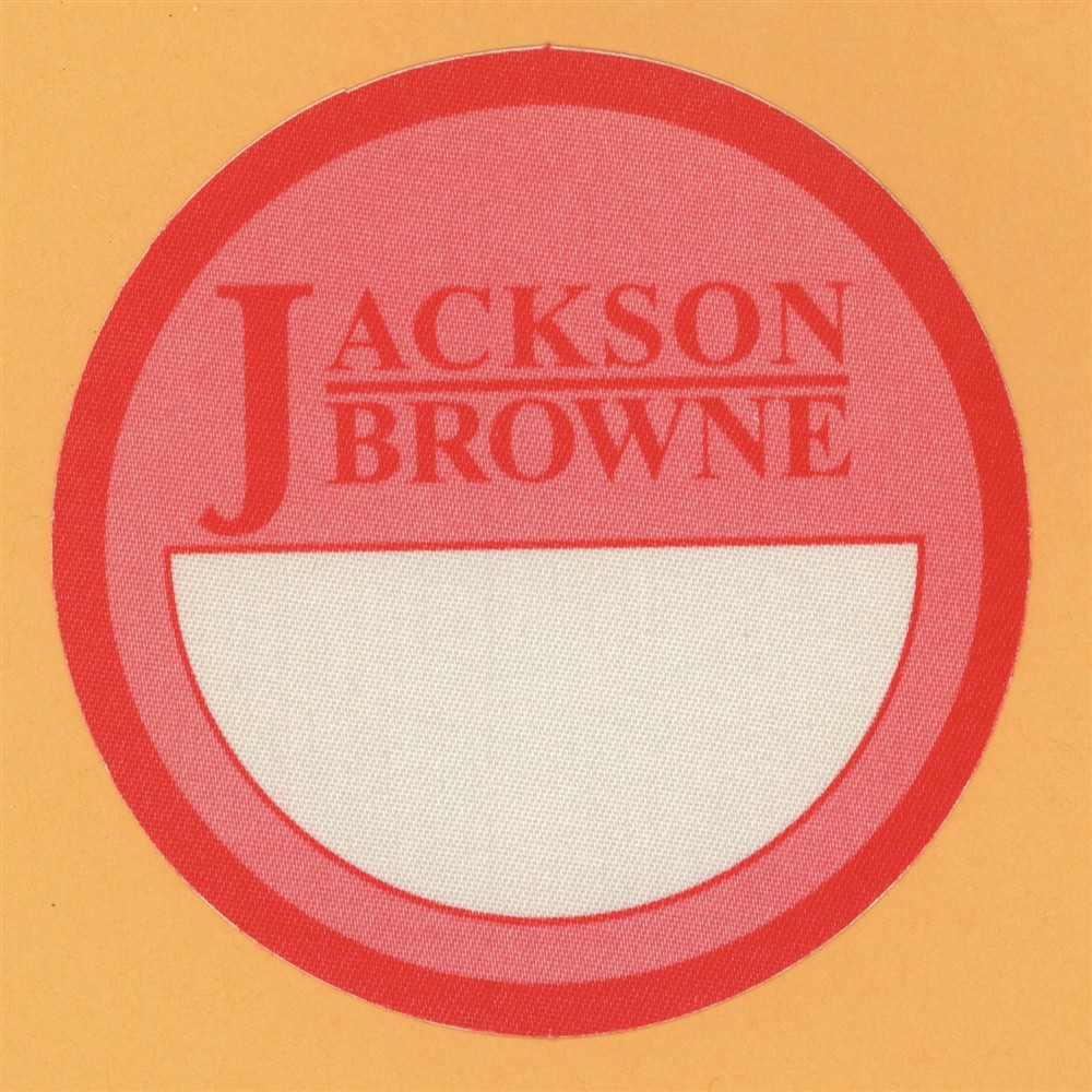Jackson Browne 1994 I'm Alive Concert Tour Backstage Pass