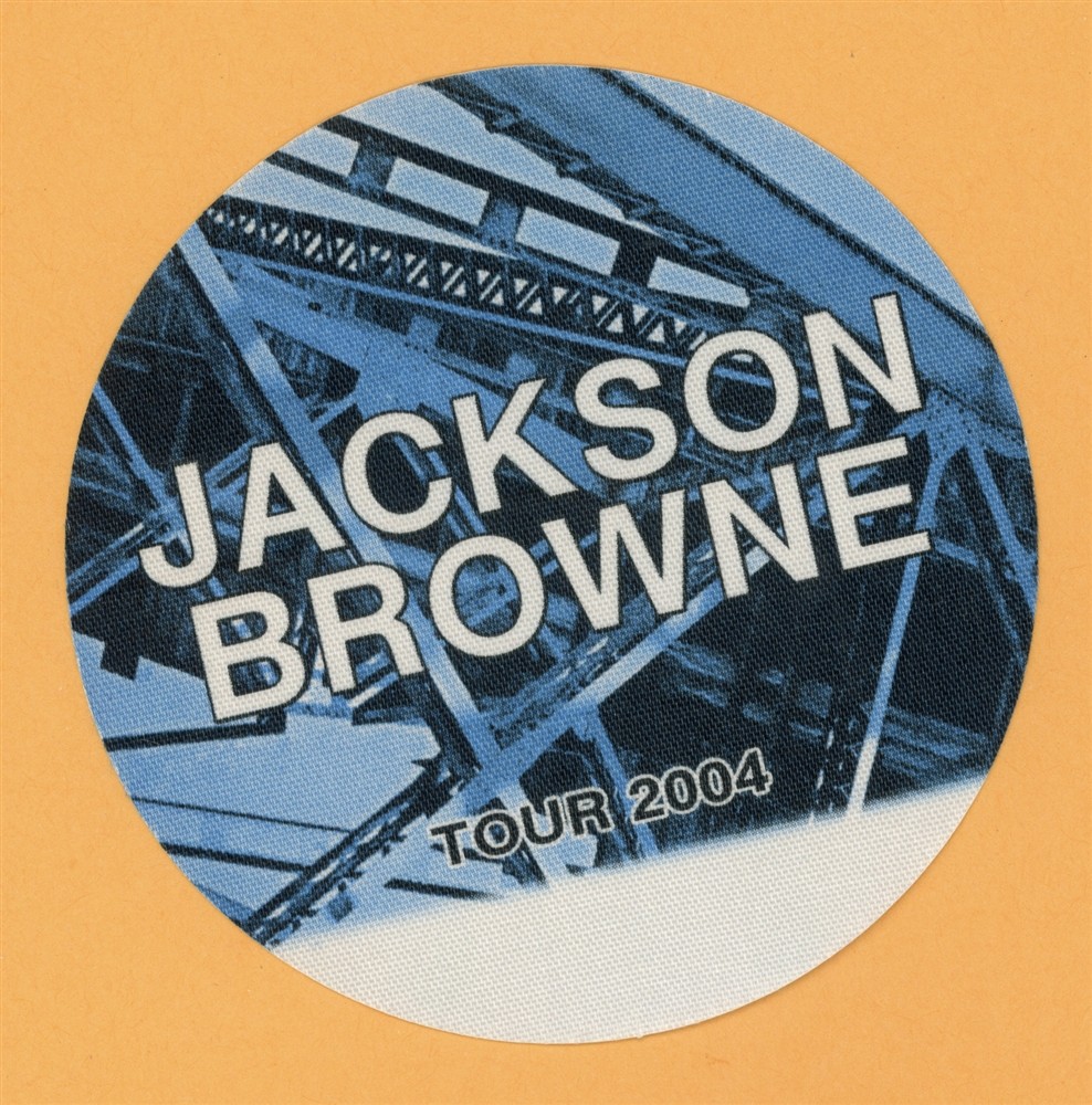 Jackson Browne 2004 Naked Ride Home Concert Tour GUEST Backstage Pass