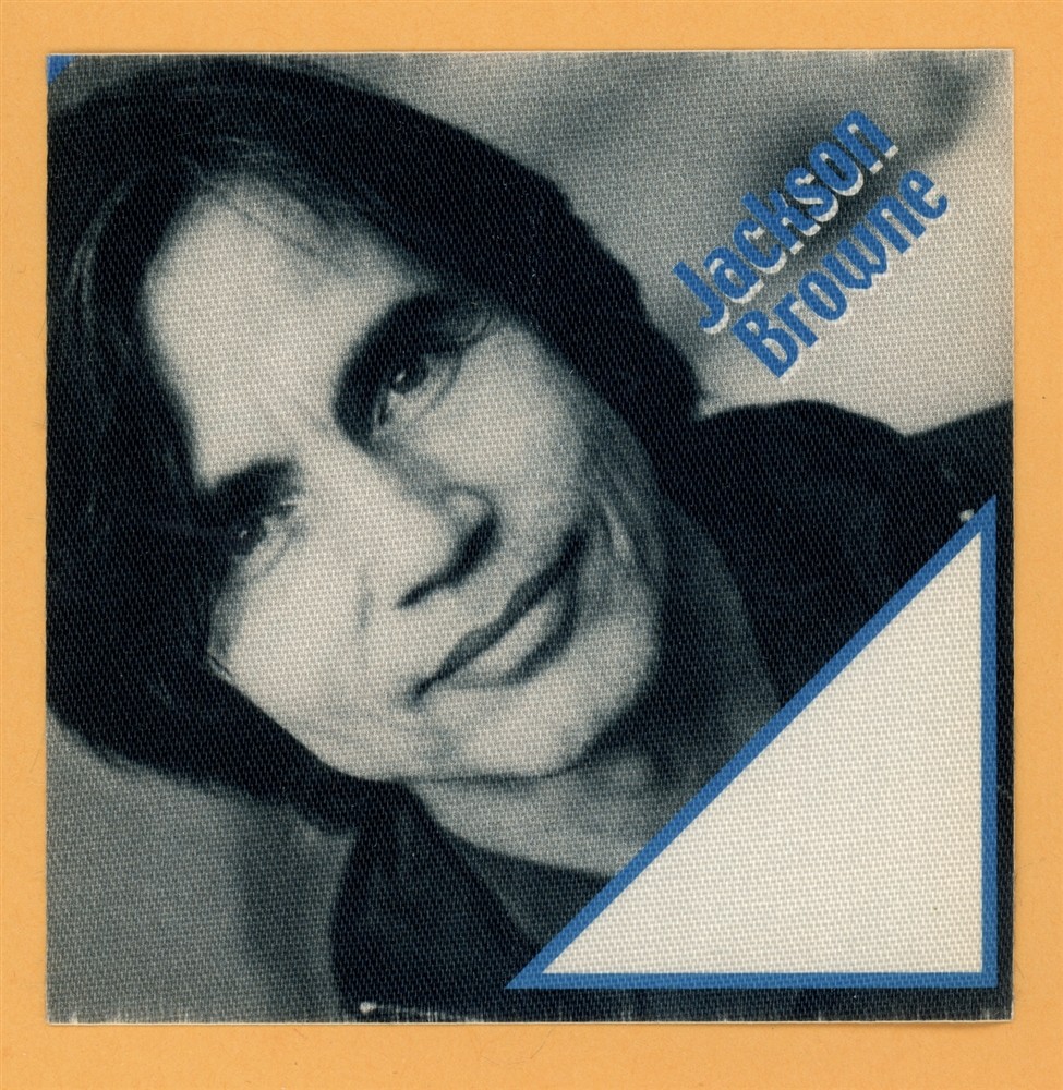 Jackson Browne 2008 Concert Tour GUEST Backstage Pass