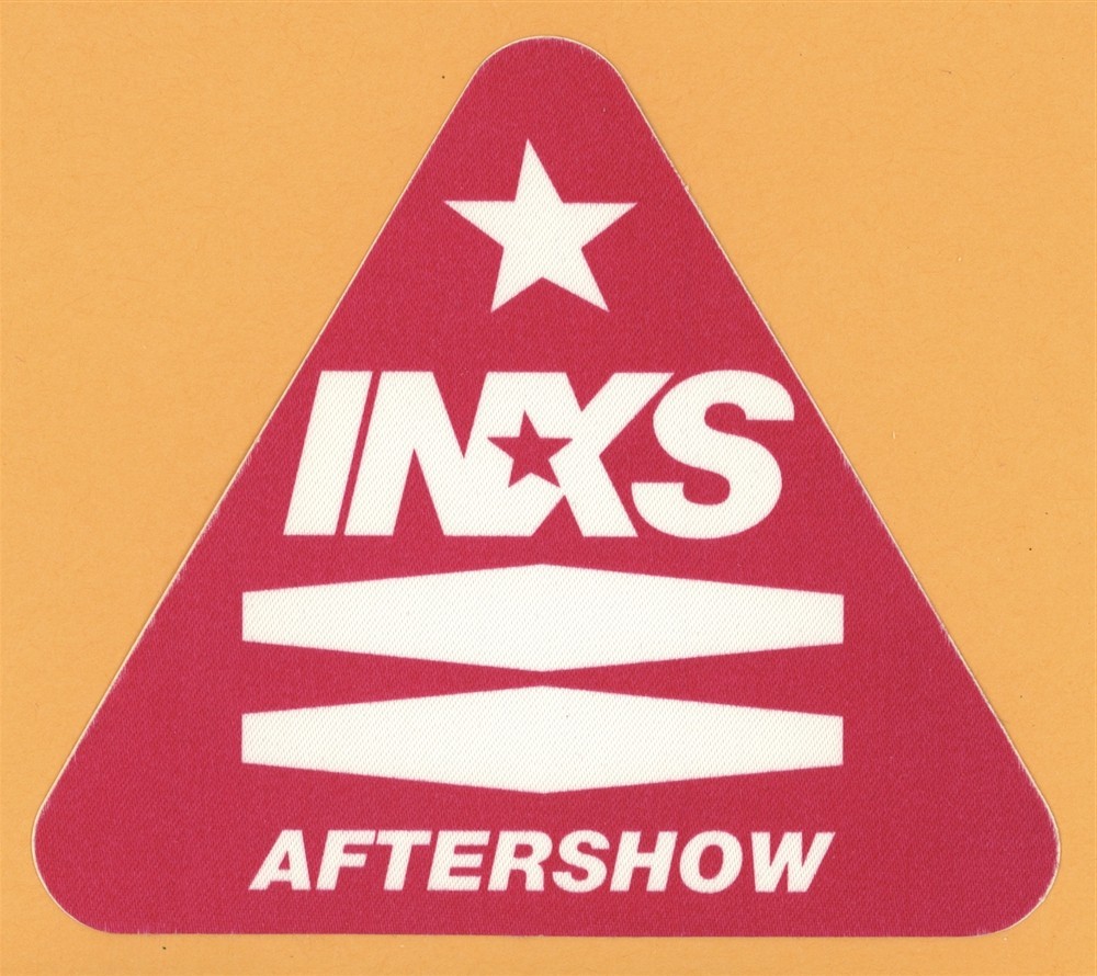INXS 1997 Elegantly Wasted Concert Tour Aftershow Backstage Pass