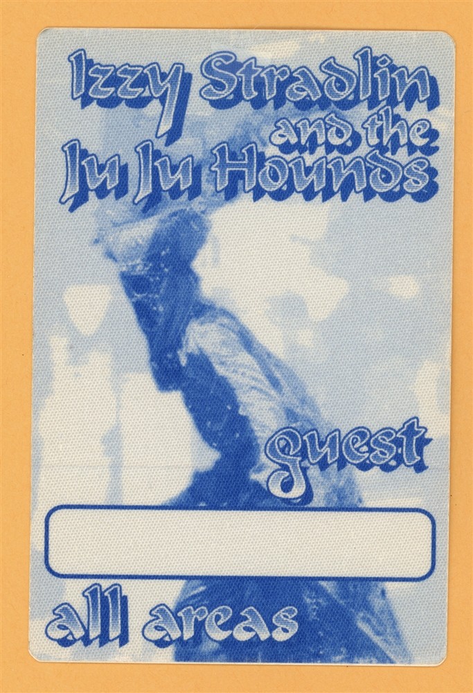 Izzy Stradlin & the Ju Ju Hounds 1992 Concert Tour GUEST Backstage Pass